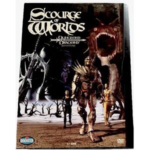 Scourge Of Worlds DVD Video A Dungeons & Dragons Adventure 2003 Quest Fantasy